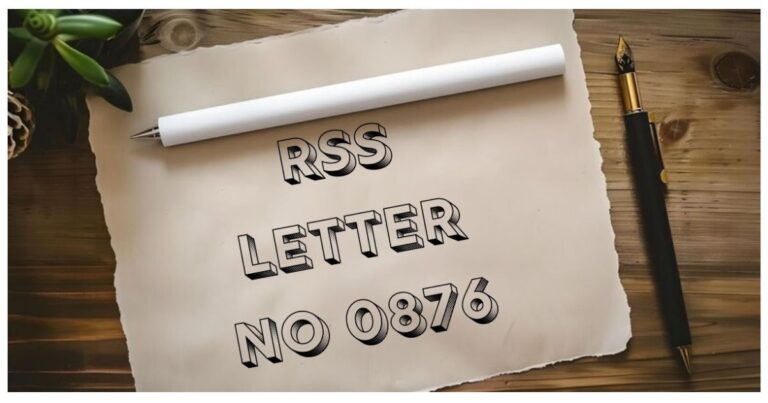 rss letter no 0876