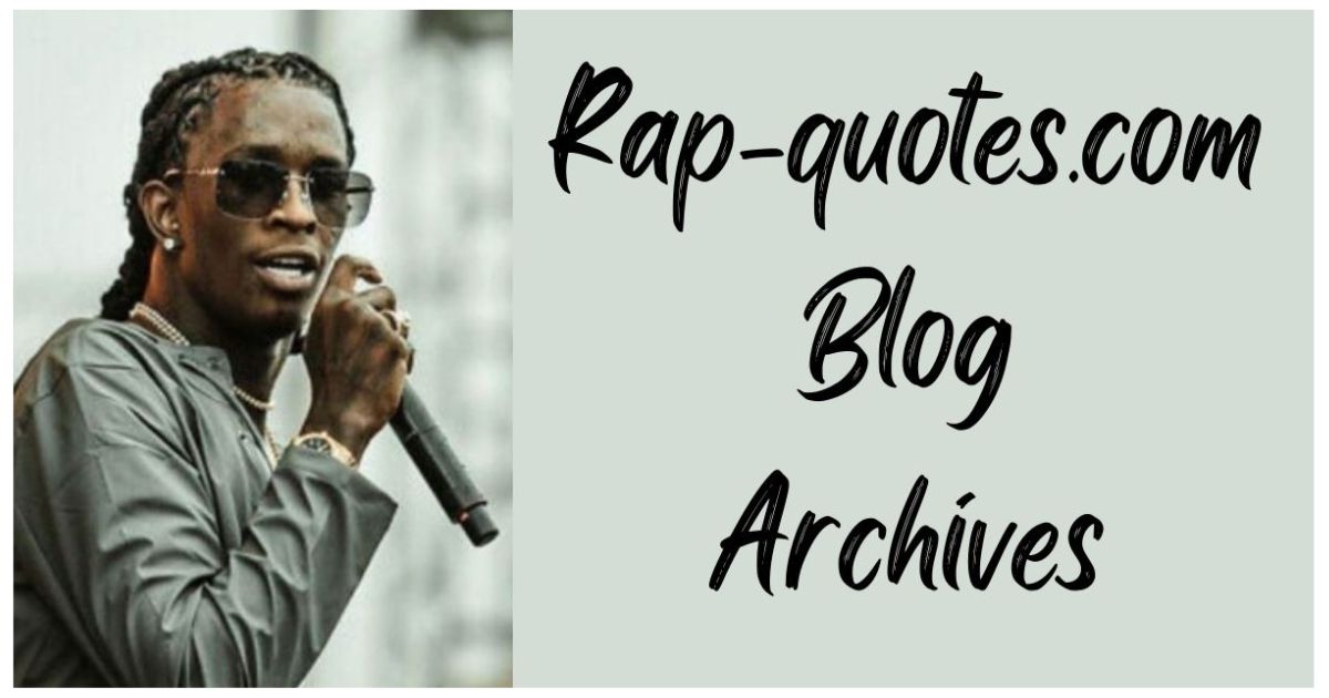 rap-quotes.com blog archives